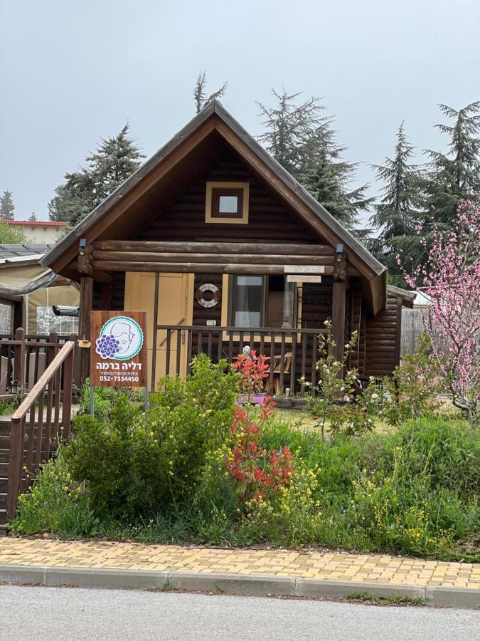 דליה ברמה -אירוח טבעוני צמחוני Chalet El Rom